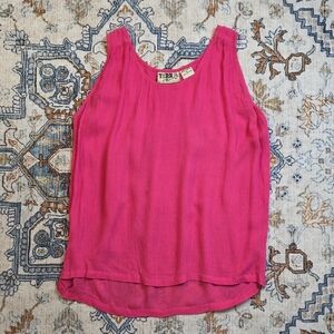 Vintage Terra Pink Tank Top with Vibrant Style